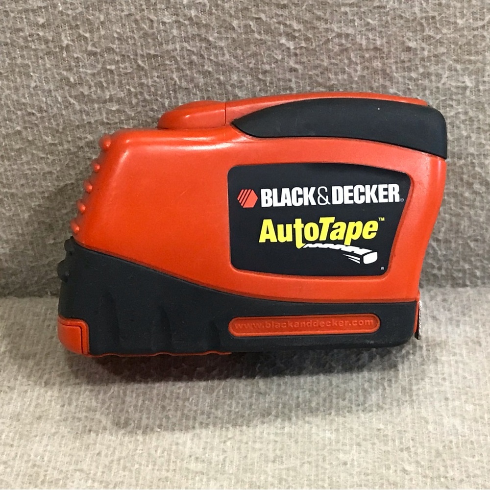 Black & Decker Autotape Automatic Battery-Operated Tape Measure
Measuring Instru